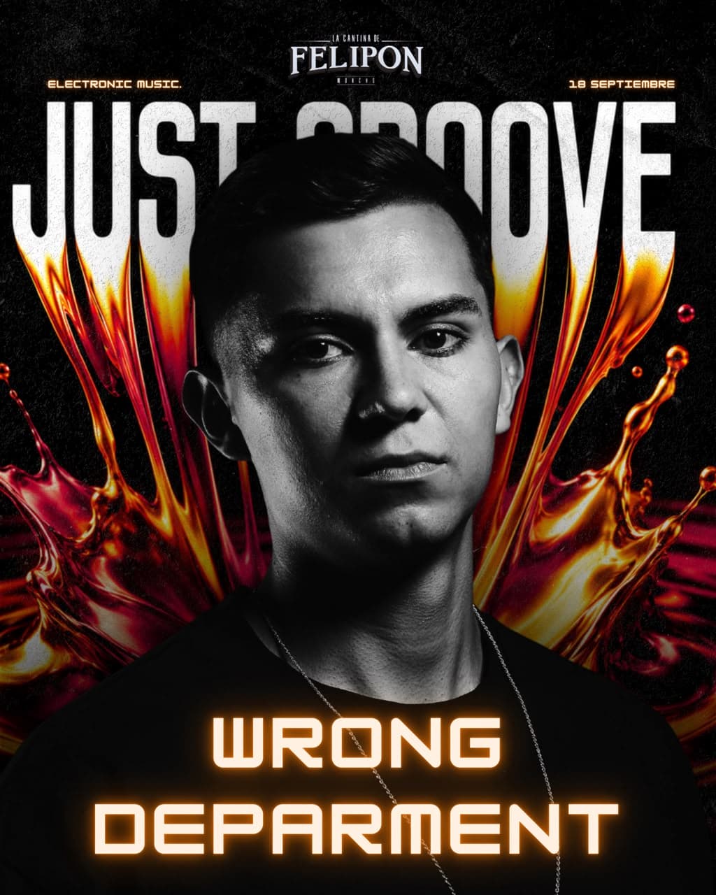 Afiche de Just Groove · 2da edición