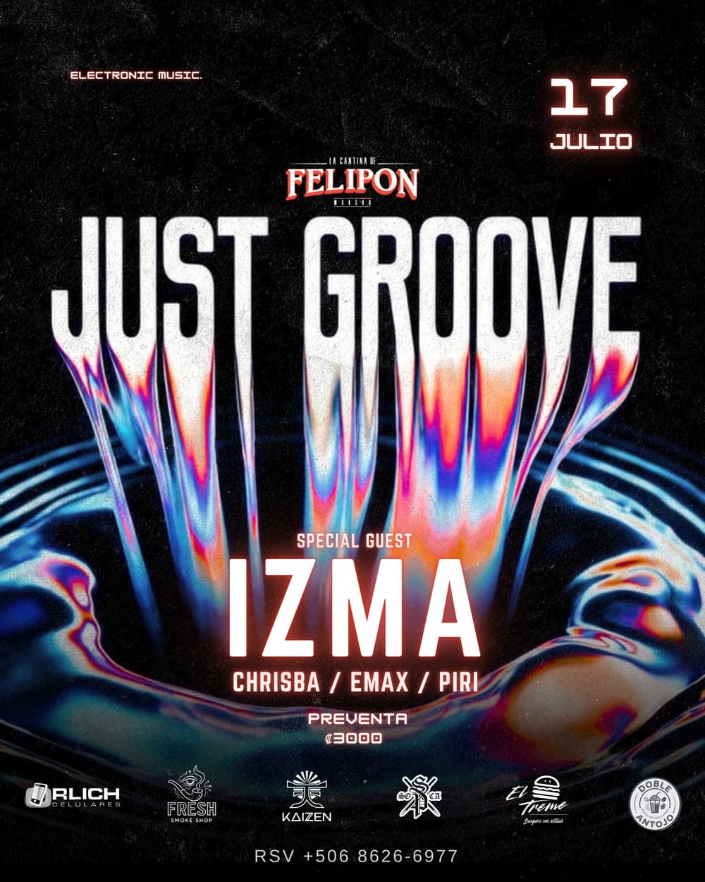Afiche de Just Groove by KAIZEN